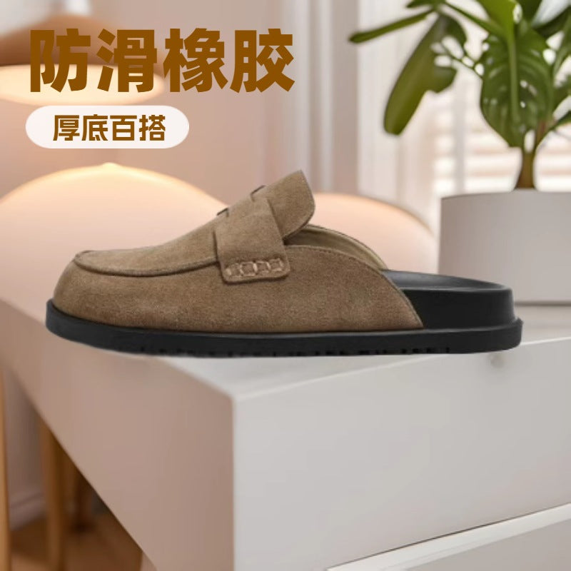 Dame slippers med blødt ruskind og anatomisk fodseng Stilla