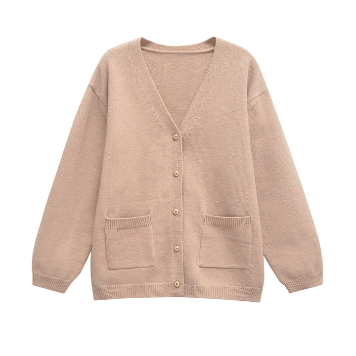 Femme Relaxed Fit Button-Up Cardigan Stilla