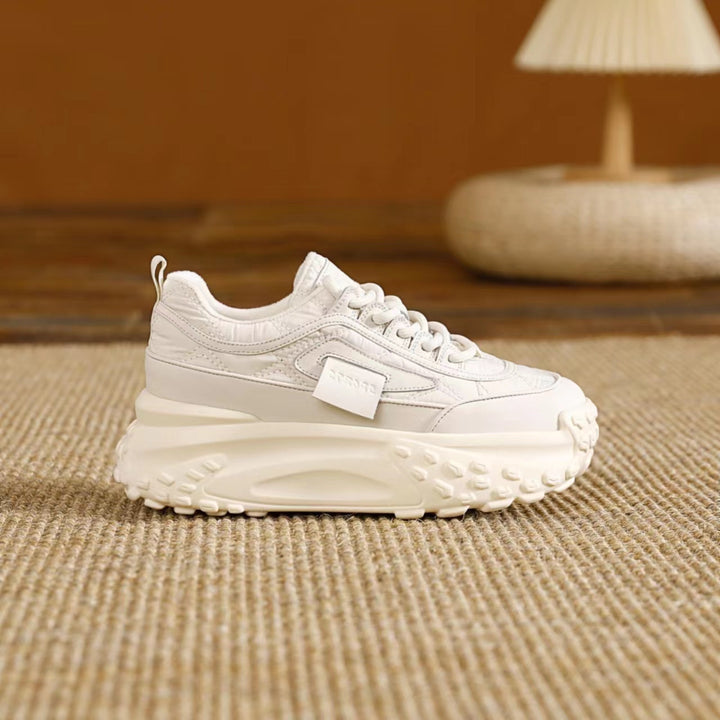 Dame Chunky Sneakers med dæmpende sål og åndbart overdækning Stilla