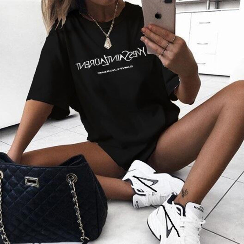 Dame Oversized T-Shirt Stilla