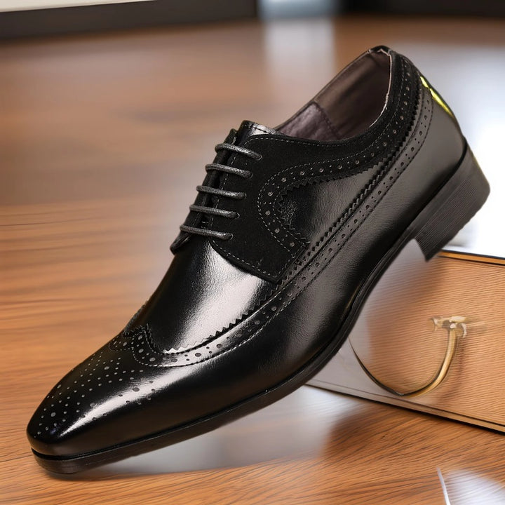 Herrer Klassiske Brogue Dress sko Stilla