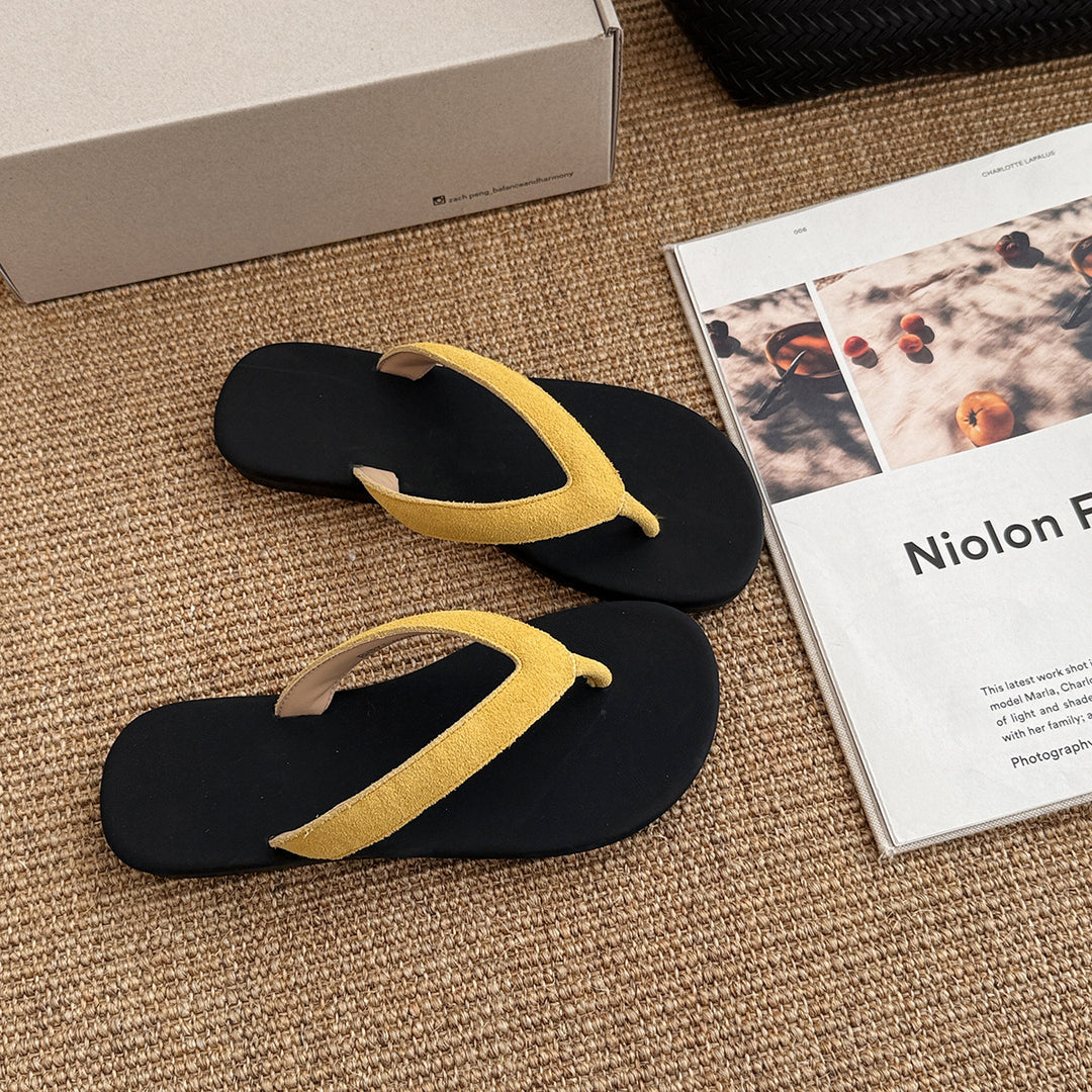 Femme Fritids Komfort Flip-Flops Stilla