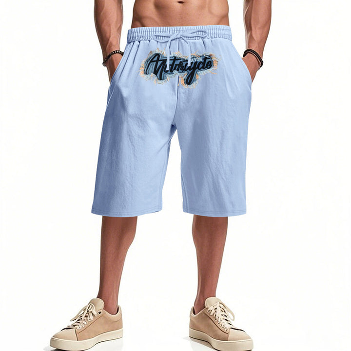 Herrer Behagelige fritids-badeshorts med justerbar talje og praktiske sidelommer Stilla