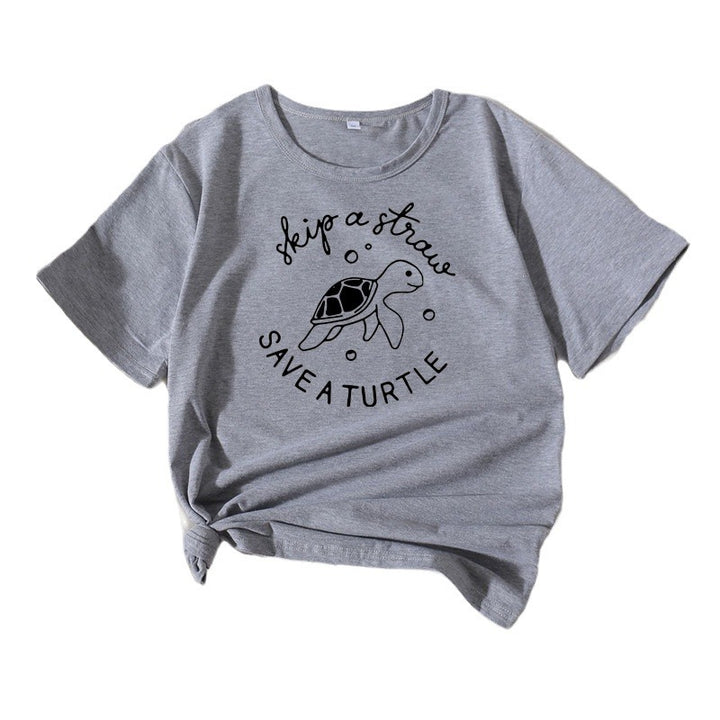 Kvinder eco-bevidst grafik T-shirt Stilla