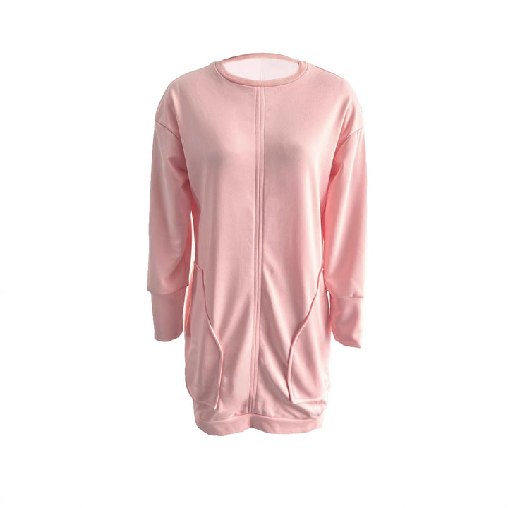 Dame Sporty Longsleeve med sidelommer og komfortabel pasform Stilla