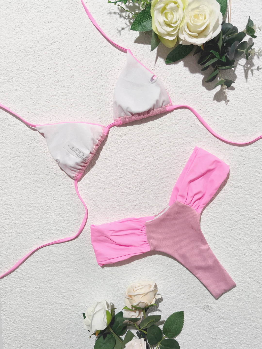 Dame Funktions-bikini med raffineret rynkedetalje og sporty design Skovae