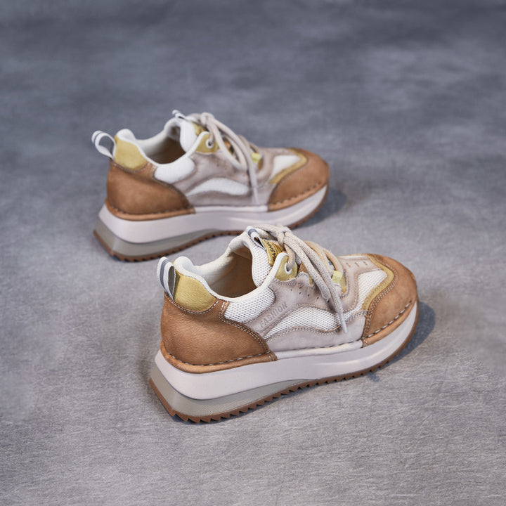 Dame stilfulde fritids sneakers Stilla