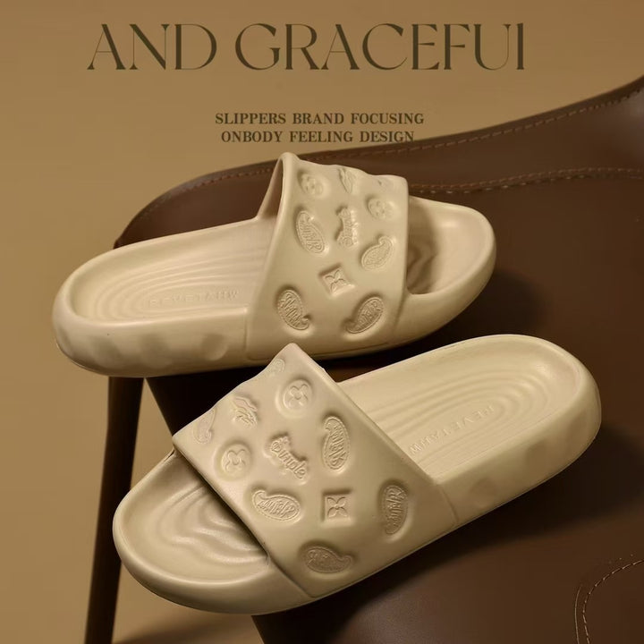 Dame Komfortable og stilfulde wellness-sandaler med skridsikker sål og ergonomisk design Stilla