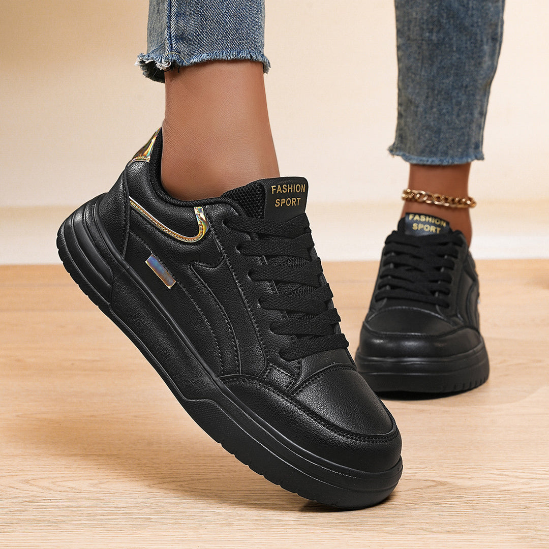 Herre modebevidste fritids-sneakers med stilfulde detaljer Stilla