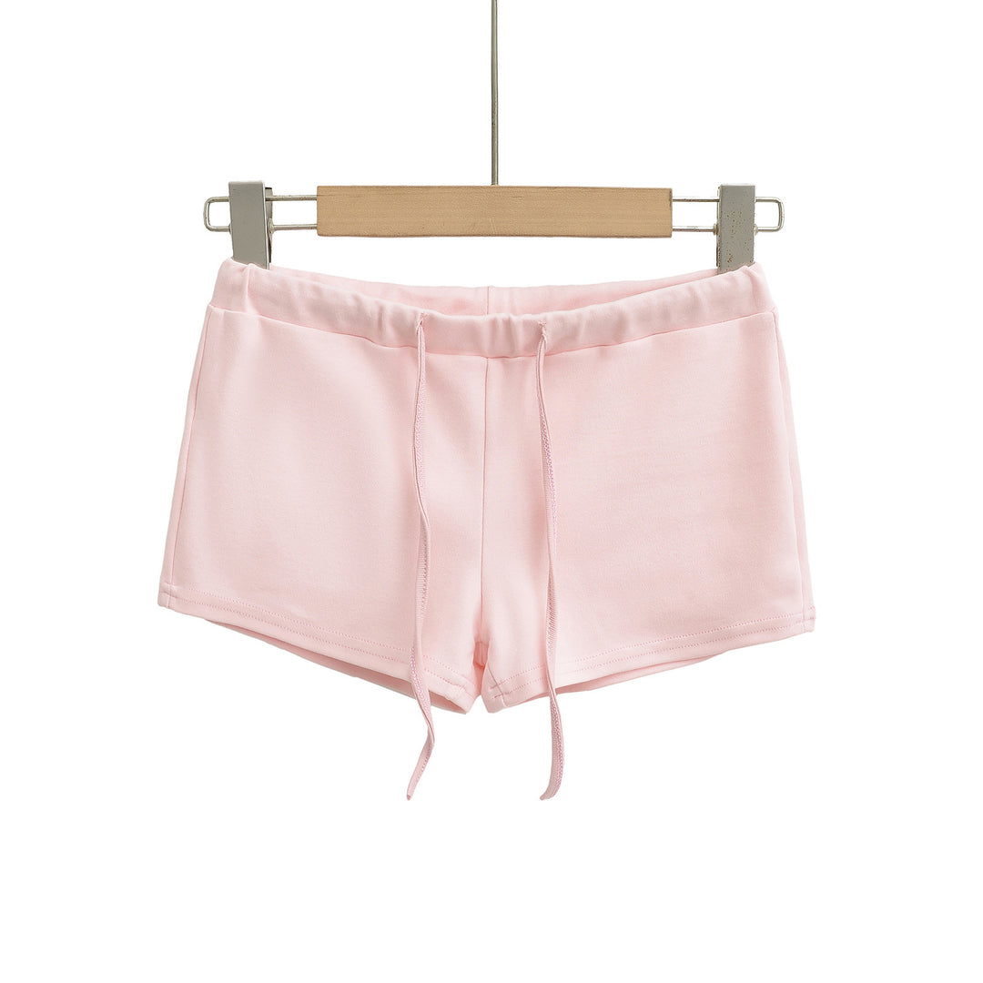 Damer behagelige fritidshorts med elastisk linning og praktiske lommer Stilla