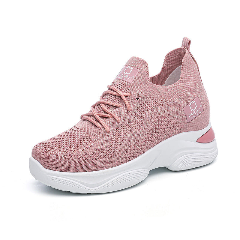 Femme Stilfulde Strik-Løbesneakers Stilla