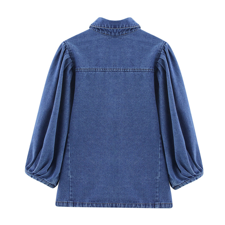 Femme Bred-Ben Afslappet Fit Denim-Bukser Stilla