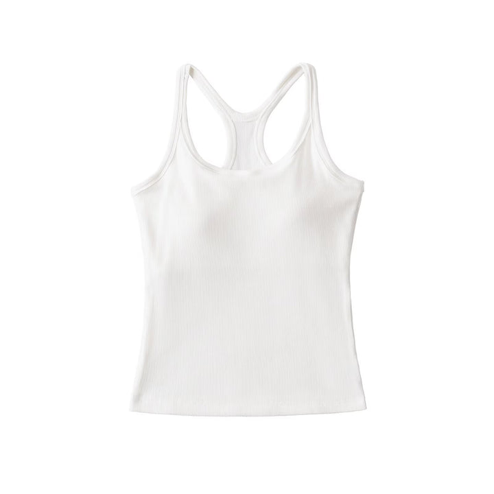 Damer Sporty Tanktop med Racerback-design Stilla