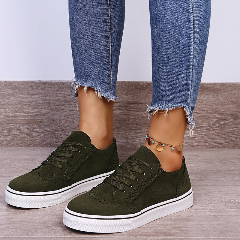 Dame sneakers med luksuriøse rhinestone-detaljer og åndbar overfladestruktur Stilla
