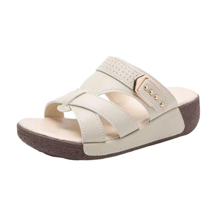 Dame Komfort-sandaler med ergonomisk design og fashionable remme Stilla