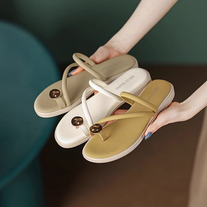 Dame Elegante Åbne Tå Sandaler med Smart Detalje Stilla