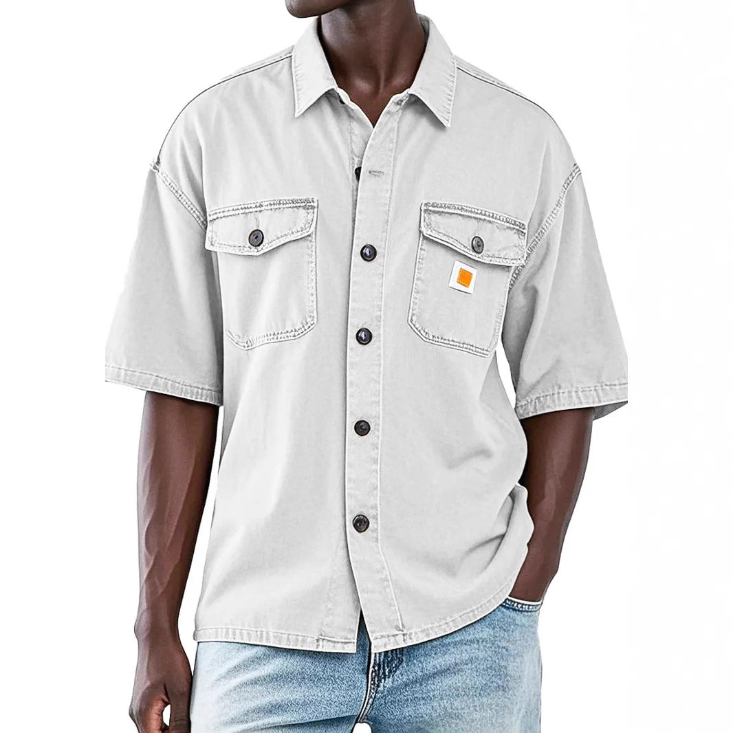 Herrer Kortærmet Utility-Shirt Stilla