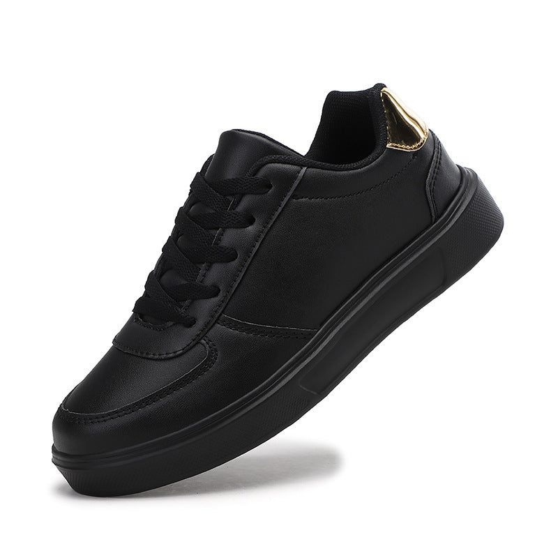 Herrer klassiske snøresko med metallic-accenter Stilla