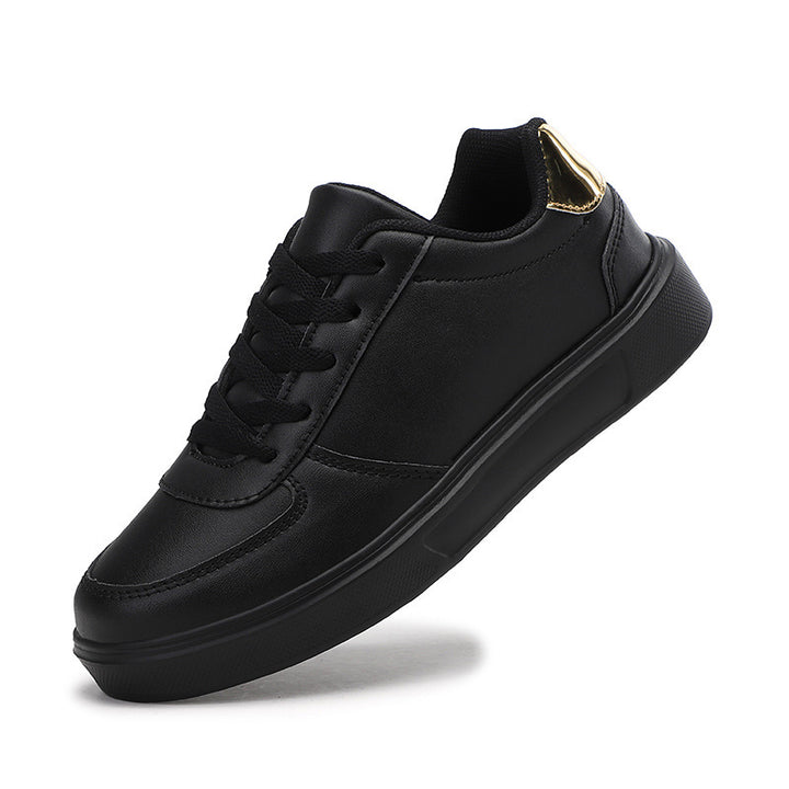 Herrer klassiske snøresko med metallic-accenter Stilla