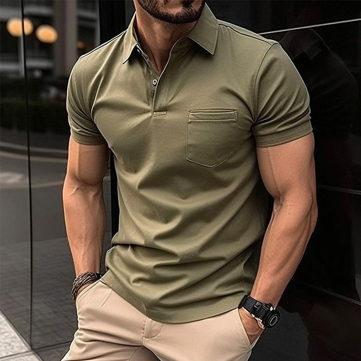 Herrer Modern Fit Essential Polo-Shirt Stilla