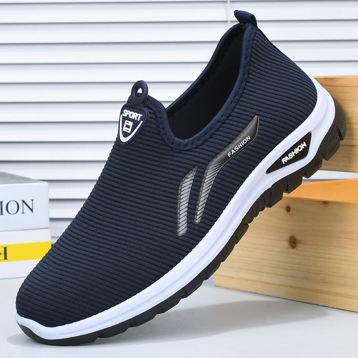 Herrer Sporty Slip-On Sneakers Stilla