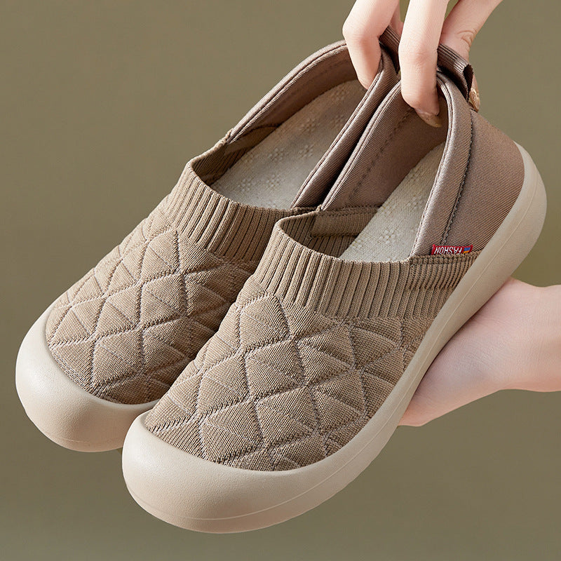 Dame Behagelige Slip-On Fritidssko med anatomiske Såler Stilla