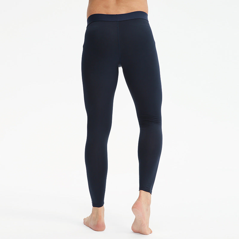 Herrer kompressions leggings med fugtregulerende teknologi og ergonomisk snit Stilla