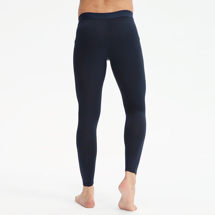 Herrer kompressions leggings med fugtregulerende teknologi og ergonomisk snit Stilla