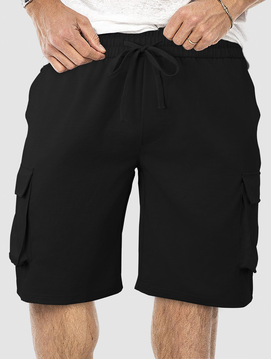 Herre Cargo Shorts med praktiske sidelommer og justerbar talje Stilla