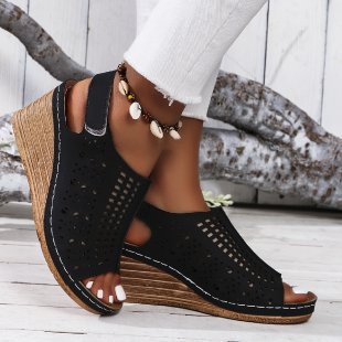 Dame Wedge Sandaler med ventilerende design Stilla