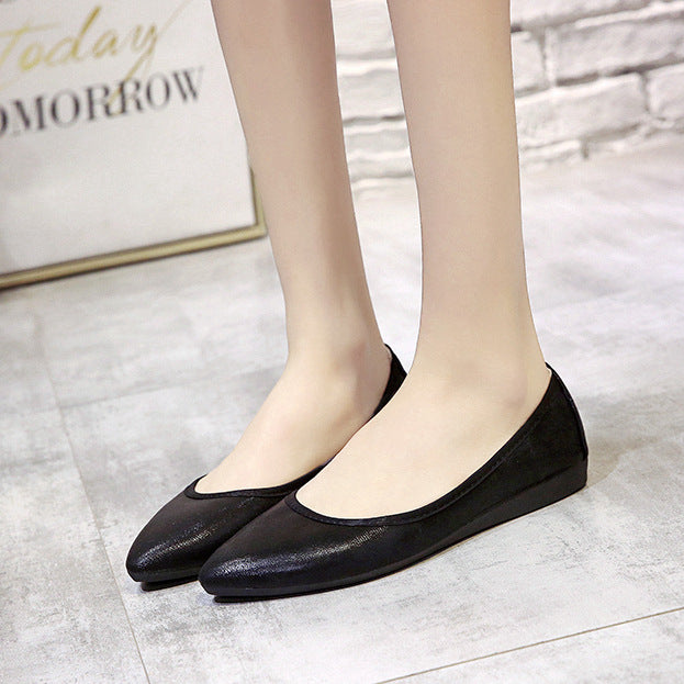 Dame elegante Ballerinas med spids tåområde Stilla