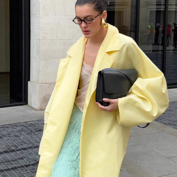 Damer Komfortabel Oversized Trenchcoat Stilla