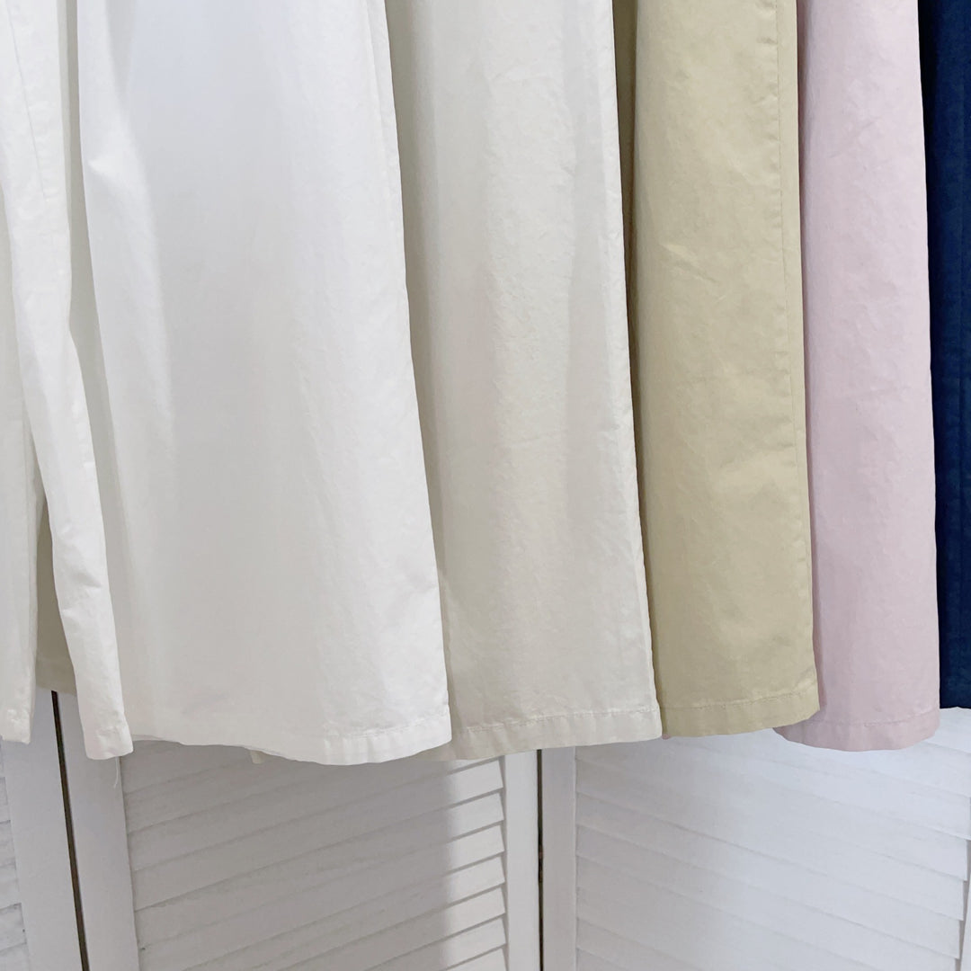 Dame Relaxed Fit Plisse-Bukser Stilla