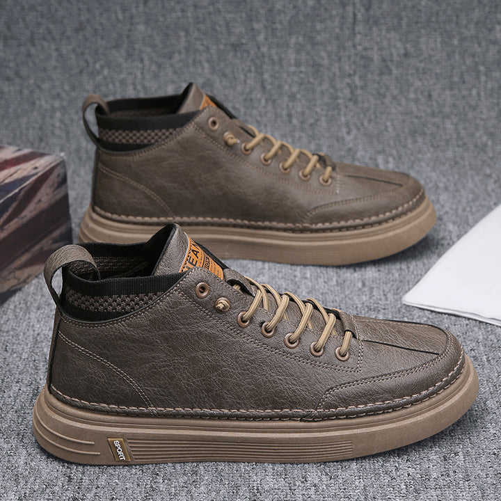 Herrer Premium Fritid High-Top Sneakers Stilla