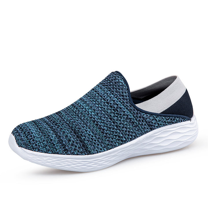 Herre Slip-On Åndbare Walking Sneakers Stilla