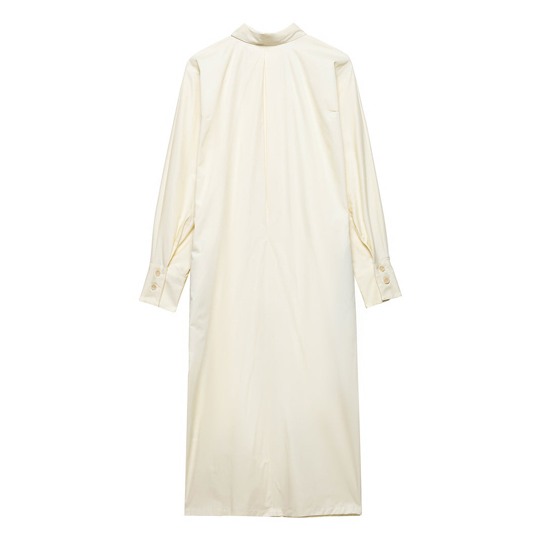 Femme Oversized Button-Up Skjortekjole Stilla
