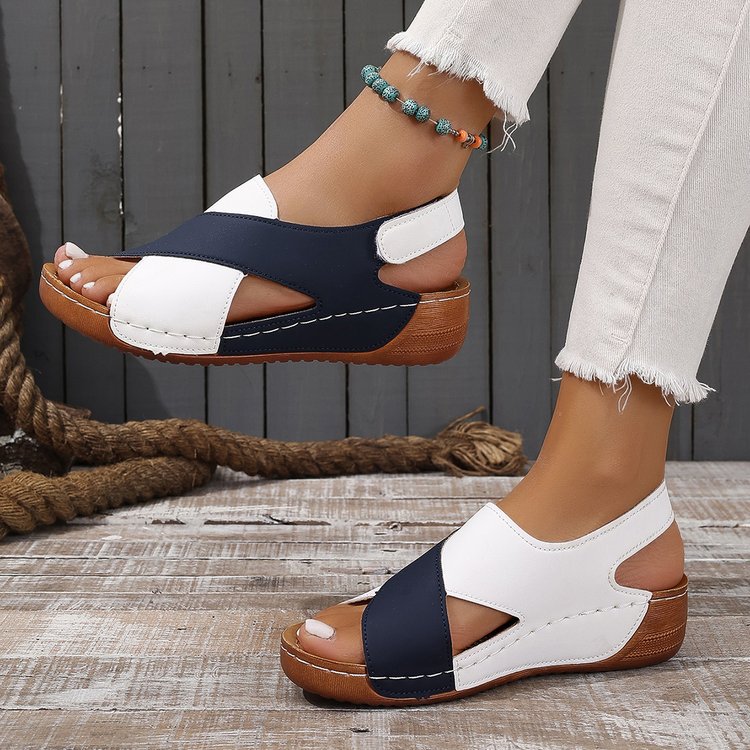 Dame Komfortable Tåsplit Sandaler Stilla