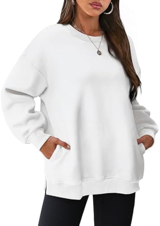 Dame Oversize Sweatshirt med høj krave Stilla