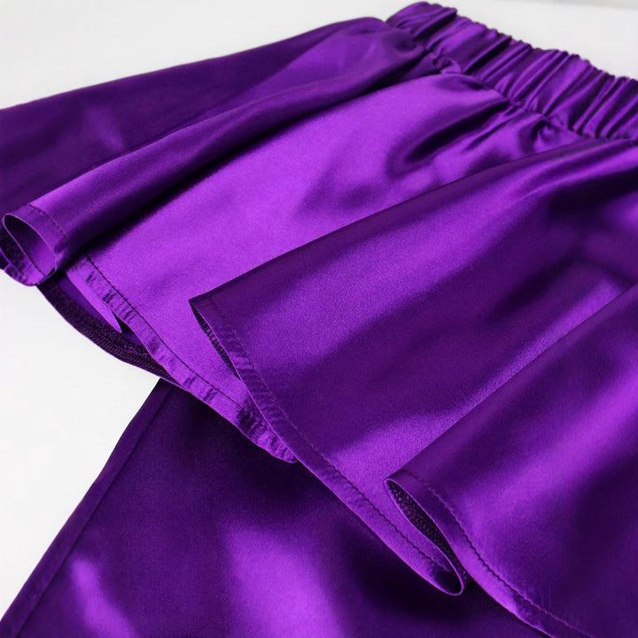 Dame Off-Shoulder Top med volumøs flæsekant Skovae