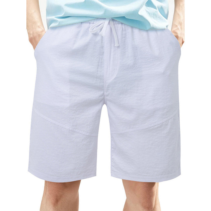 Herrer fritids-shorts med elastisk talje og sidelommer Stilla