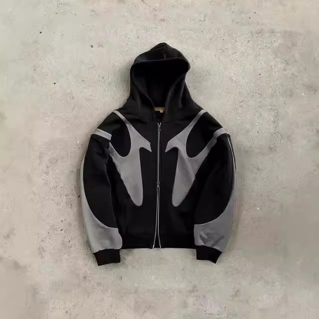 Femme Graphic Zip-Up Hoodie Stilla