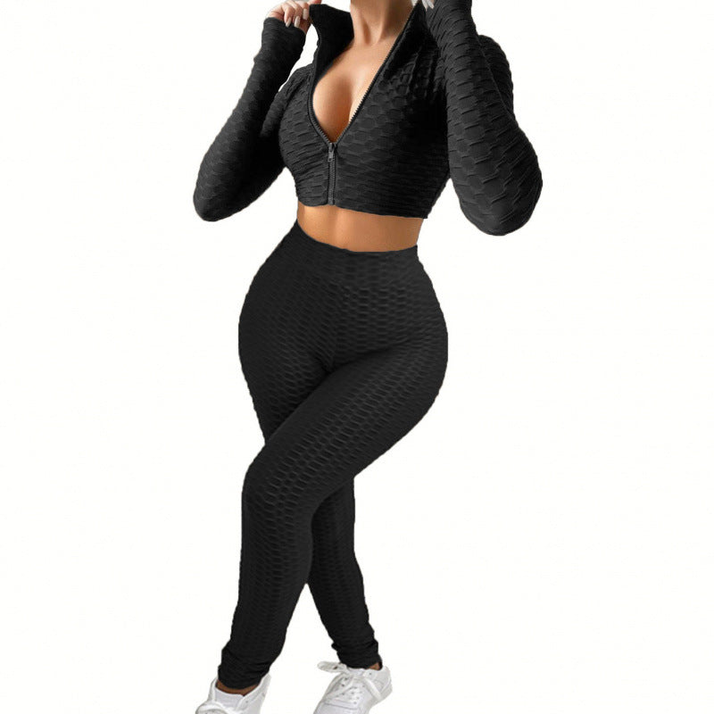 Femme Struktureret Activewear-Sæt Stilla
