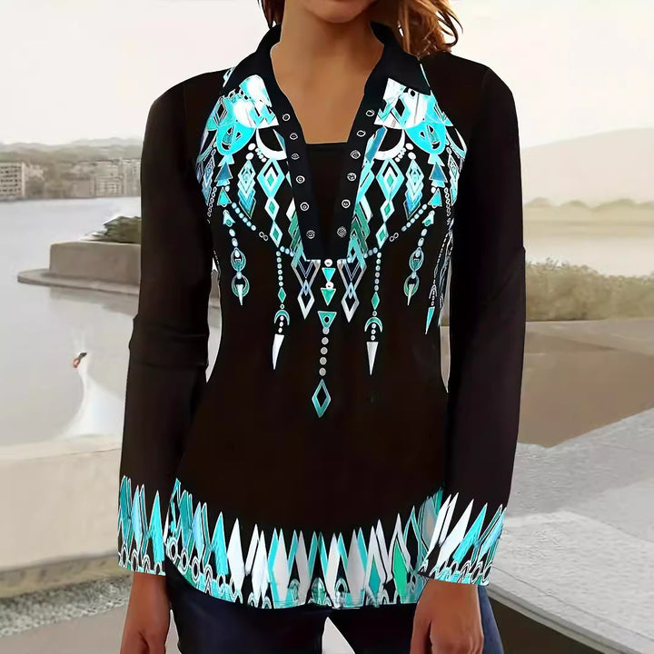 Dame longsleeve overdel Stilla