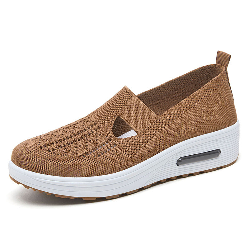 Dame Luftige og komfortable Slip-On Sneakers Stilla