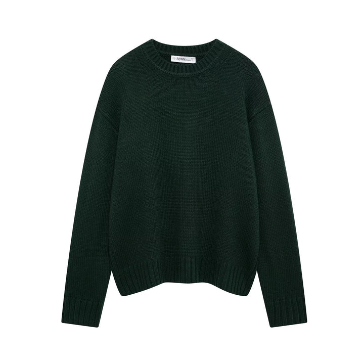 Femme Ribbede strikpullover Stilla