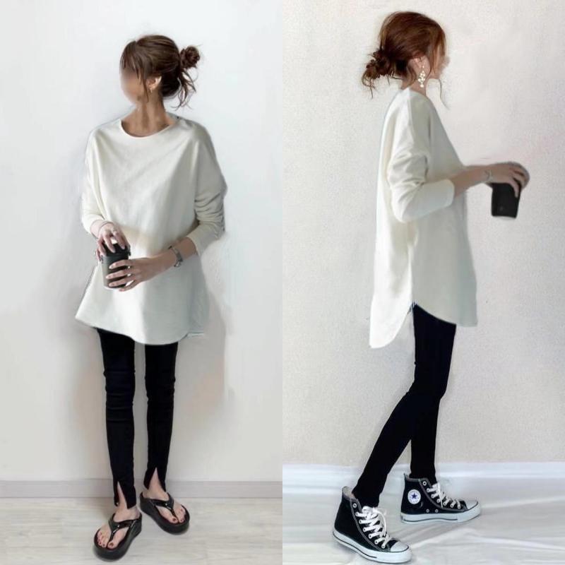 Dame Oversized Sweatshirt i Casual Snit Stilla