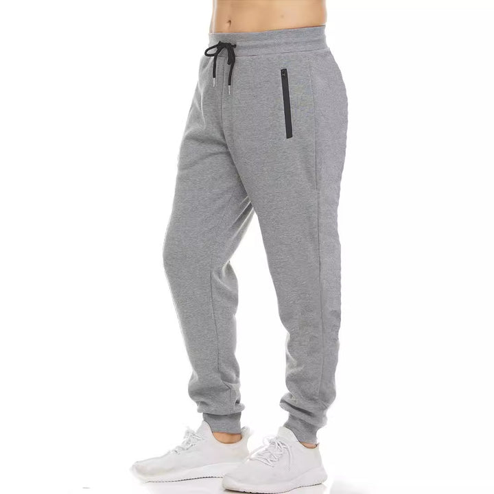 Herre sporty joggingbukser med praktiske lommer og elastisk talje Skovae