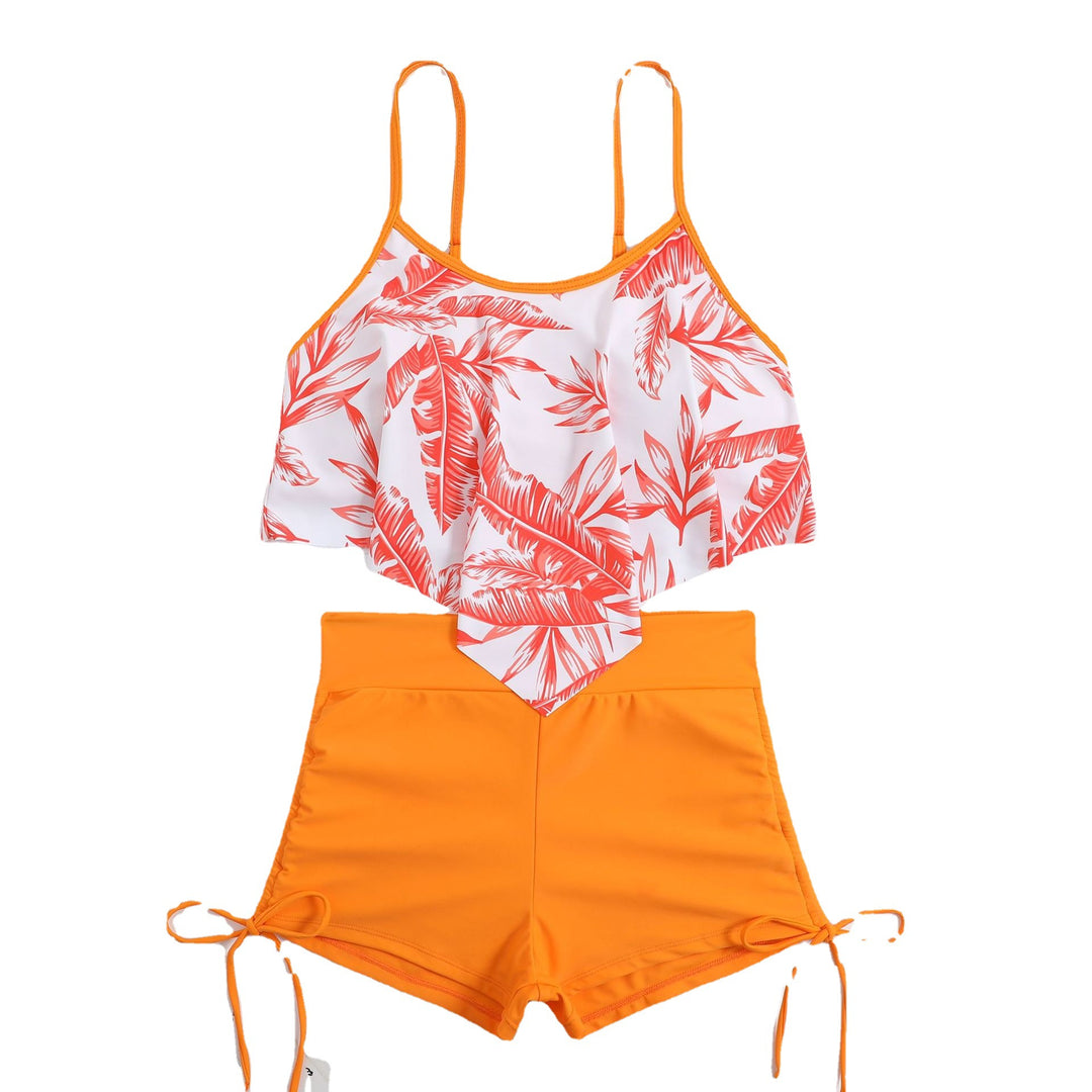 Dame Sporty Crop-top og Shorts Sæt Stilla