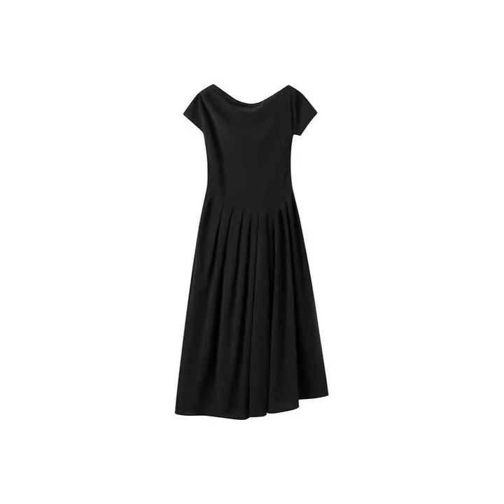 Dame Elegant maxikjole med flydende snit og smigrende draperingsdesign Stilla