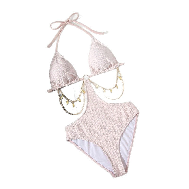 Dame Triangel-Bikini med elegante vedhæng-design og åndbart materiale Stilla